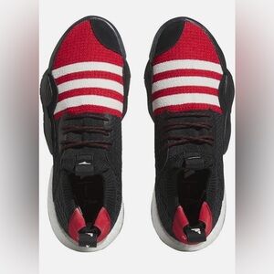 Adidas Trae Young 2 Red and Black Sneakers